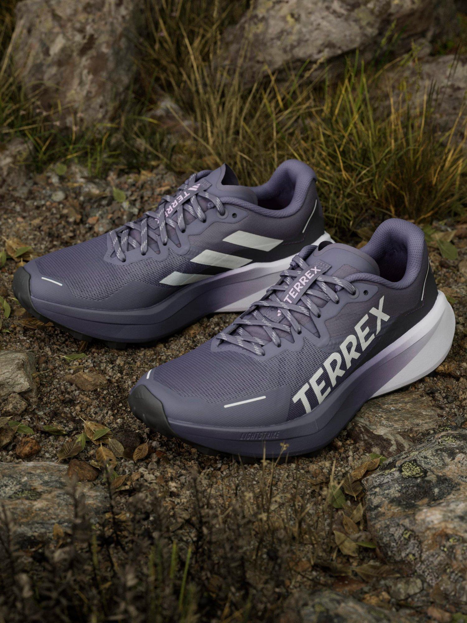 Product image 9 of 10, which shows adidas Women's Terrex Agravic 3 Trail Running Shoes, Grey, 4