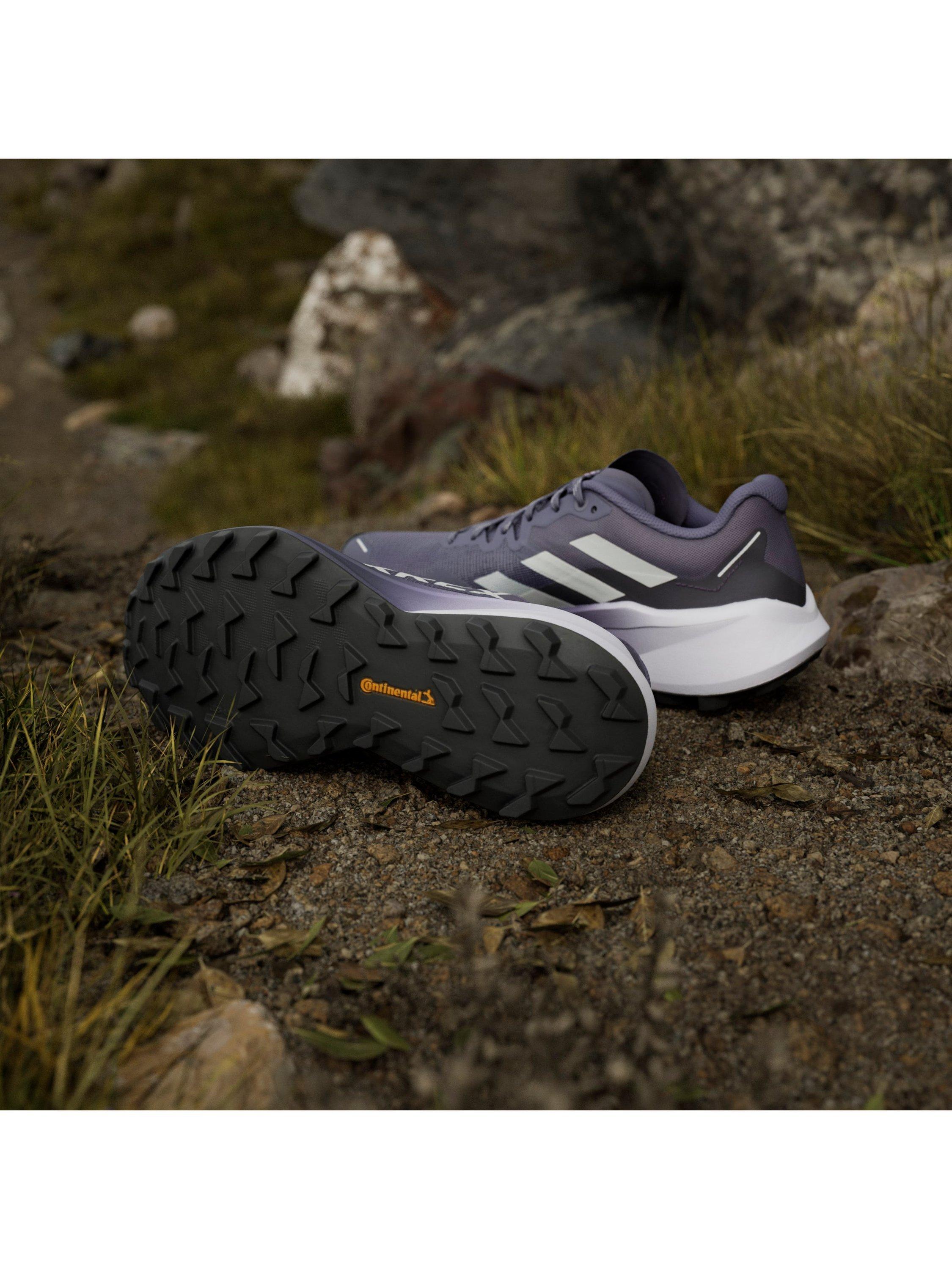 Product image 10 of 10, which shows adidas Women's Terrex Agravic 3 Trail Running Shoes, Grey, 4