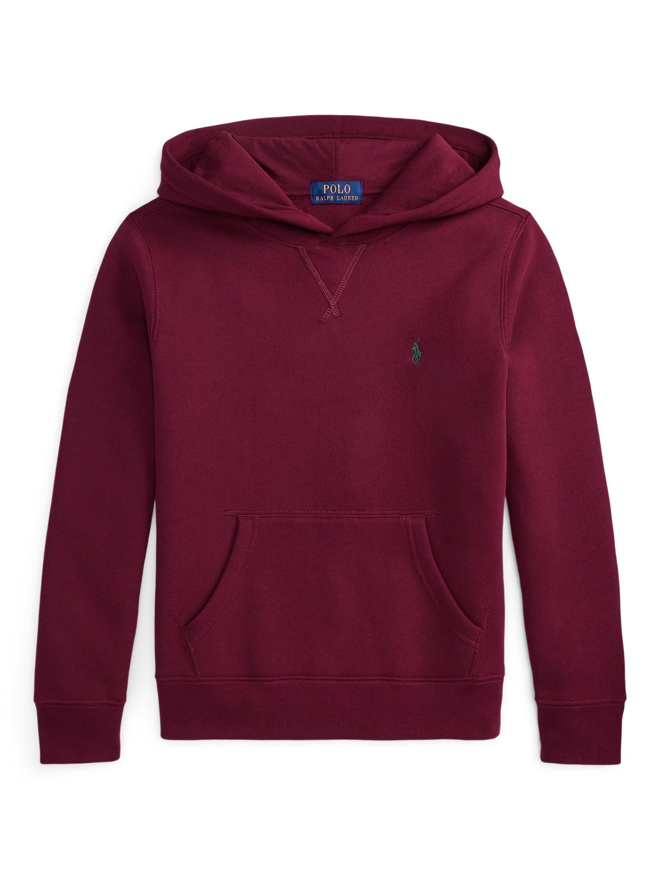 Product image 1 of 2, which shows Ralph Lauren Polo Ralph Lauren Kids' Hoodie, Classic Wine, S