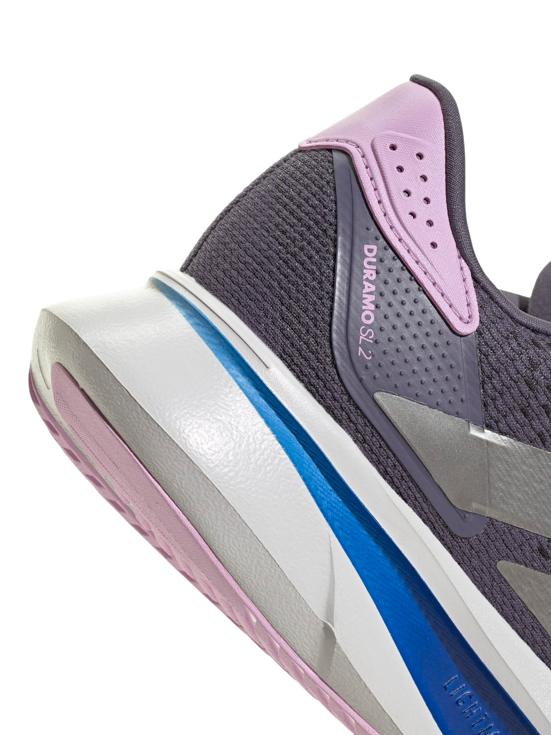 Product image 8 of 8, which shows adidas Duramo SL 2 Running Shoes, Grey/Ironmint, 4