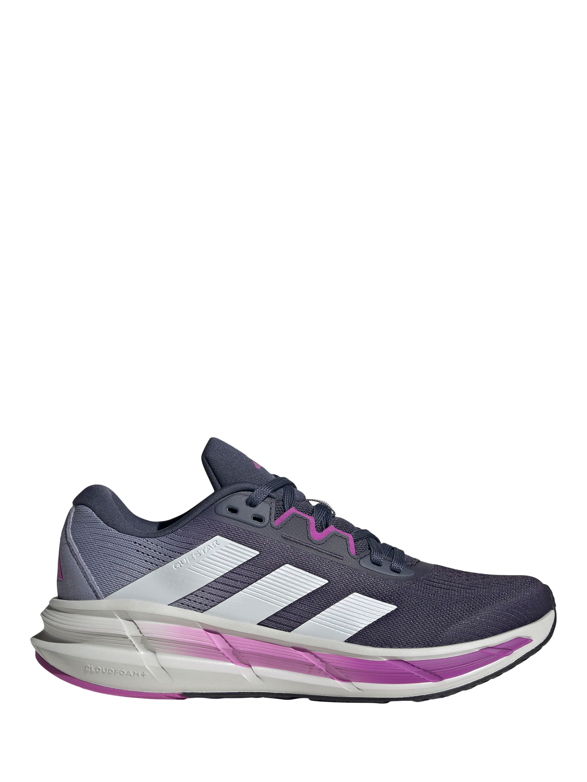 Product image 1 of 8, which shows adidas Questar 3 Running Shoes, Shanav/Ashgrey, 4