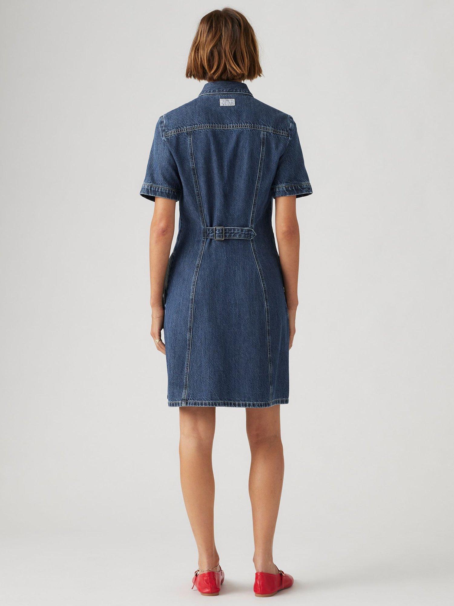 Product image 2 of 5, which shows Levi's Rinoa Denim Shirt Dress, Sledge Sister, XS