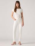Levi's 724 High Rise Slim Straight Leg Jeans, Cloud Dancer