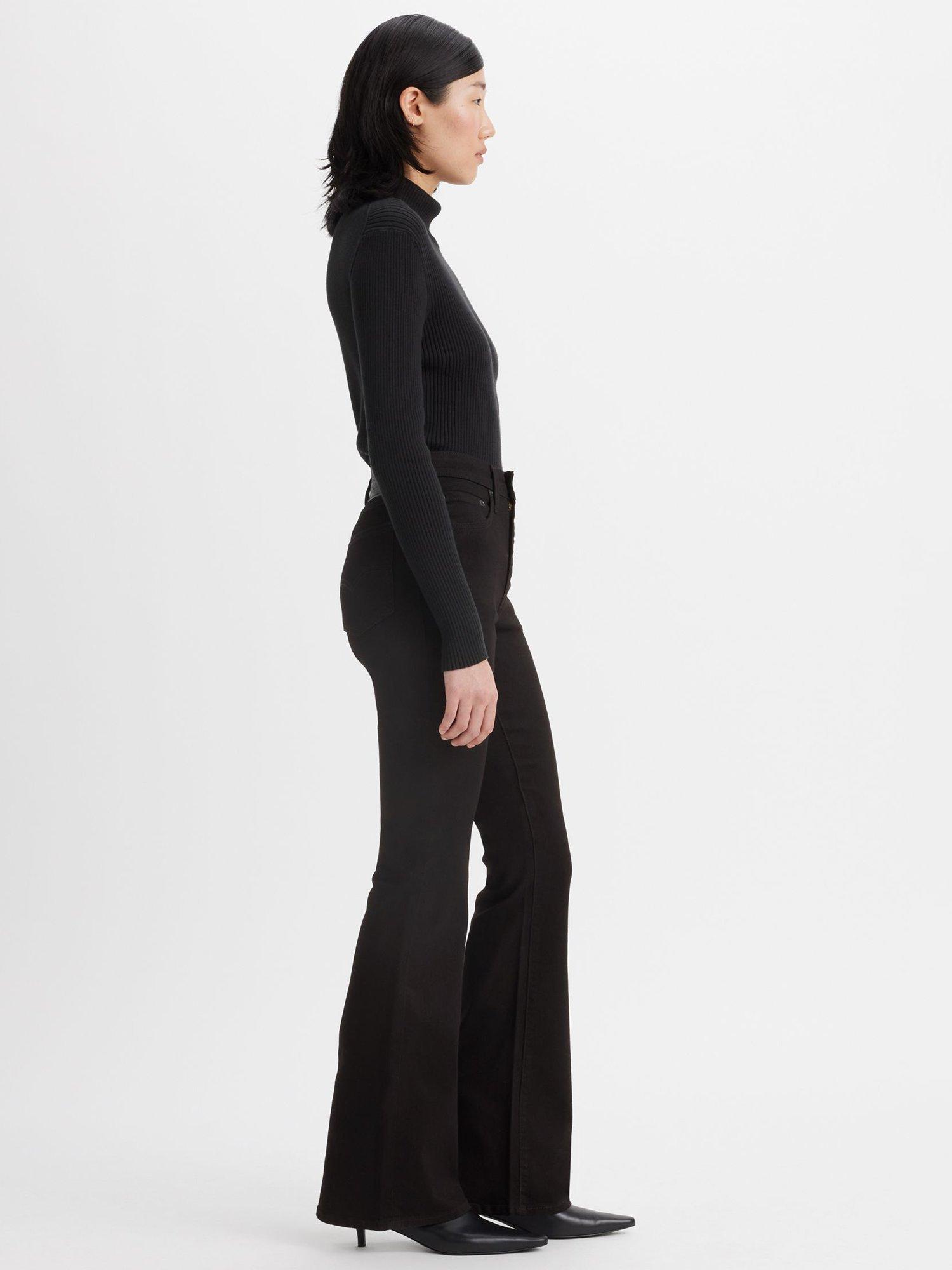 Product image 2 of 6, which shows Levi's 726 High Rise Flared Jeans, Midnight Gaze, 28