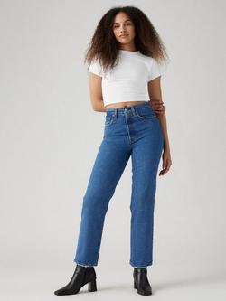 Levi's Ribcage Straight Leg Jeans, Jazz Pop, Jazz Pop