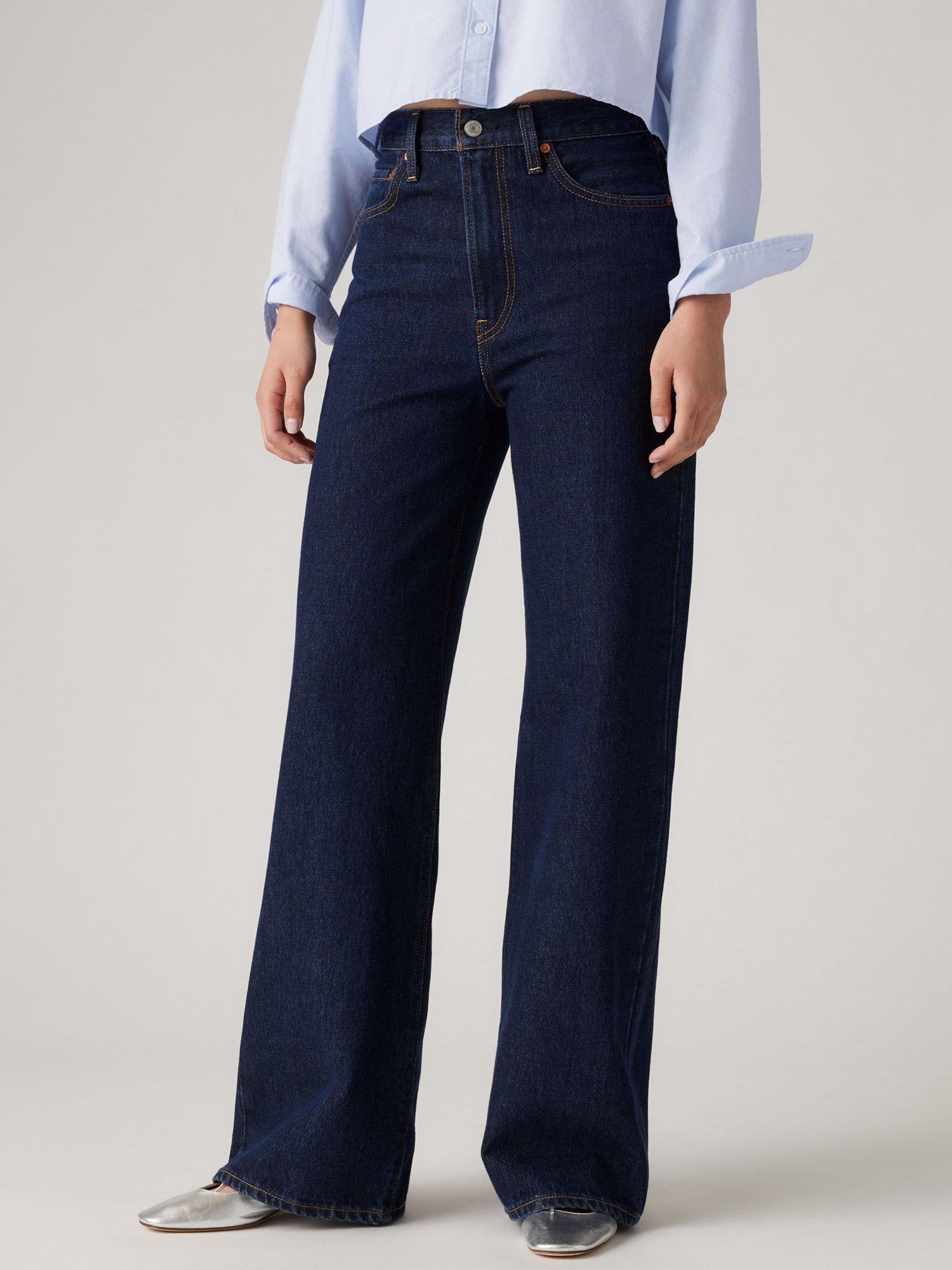 Product image 4 of 5, which shows Levi's Ribcage Ultra High Rise Jeans, Shaded View, W27/L32