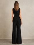Reiss Emma Ladder Trim Detail Sleeveless Wide-Leg Jumpsuit