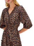 Rails Caterine Leopard Print Tiered Maxi Dress, Brown