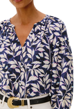 Rails Vasia Floral Top, Navy Vines