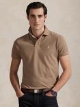 Polo Ralph Lauren Cotton Custom Slim Fit Short Sleeve Polo Shirt, Fa25 Hatteras Blbear