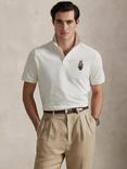 Polo Ralph Lauren Cotton Custom Slim Fit Polo Bear Polo Shirt