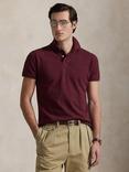 Polo Ralph Lauren Cotton Regular Fit Short Sleeve Polo Shirt, Plum