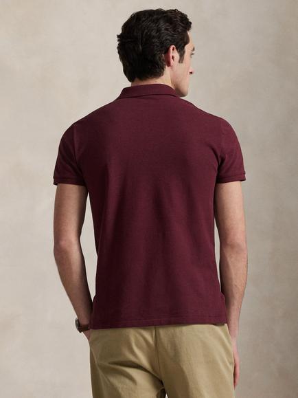 Polo Ralph Lauren Cotton Regular Fit Short Sleeve Polo Shirt - view 2, Plum