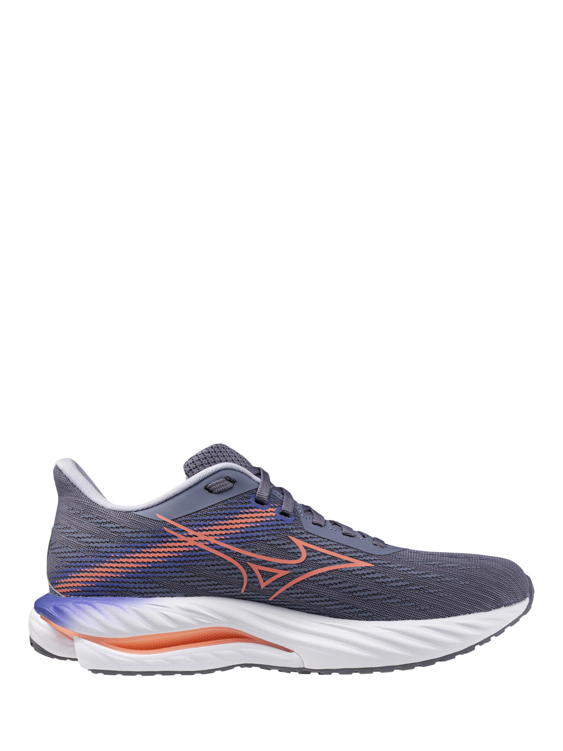 Product image 1 of 6, which shows Mizuno Wave Inspire 21 Running Shoes, Blue Granite, 4.5
