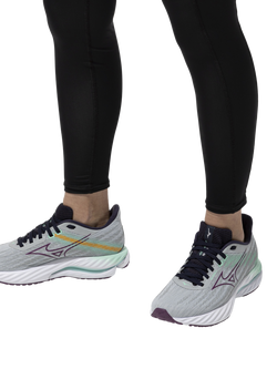 Mizuno Wave Inspire 21 Running Shoes - view 2, Pearl Blue/Purple