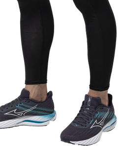 Mizuno Wave Inspire 21 Running Shoes - view 2, Gray/White