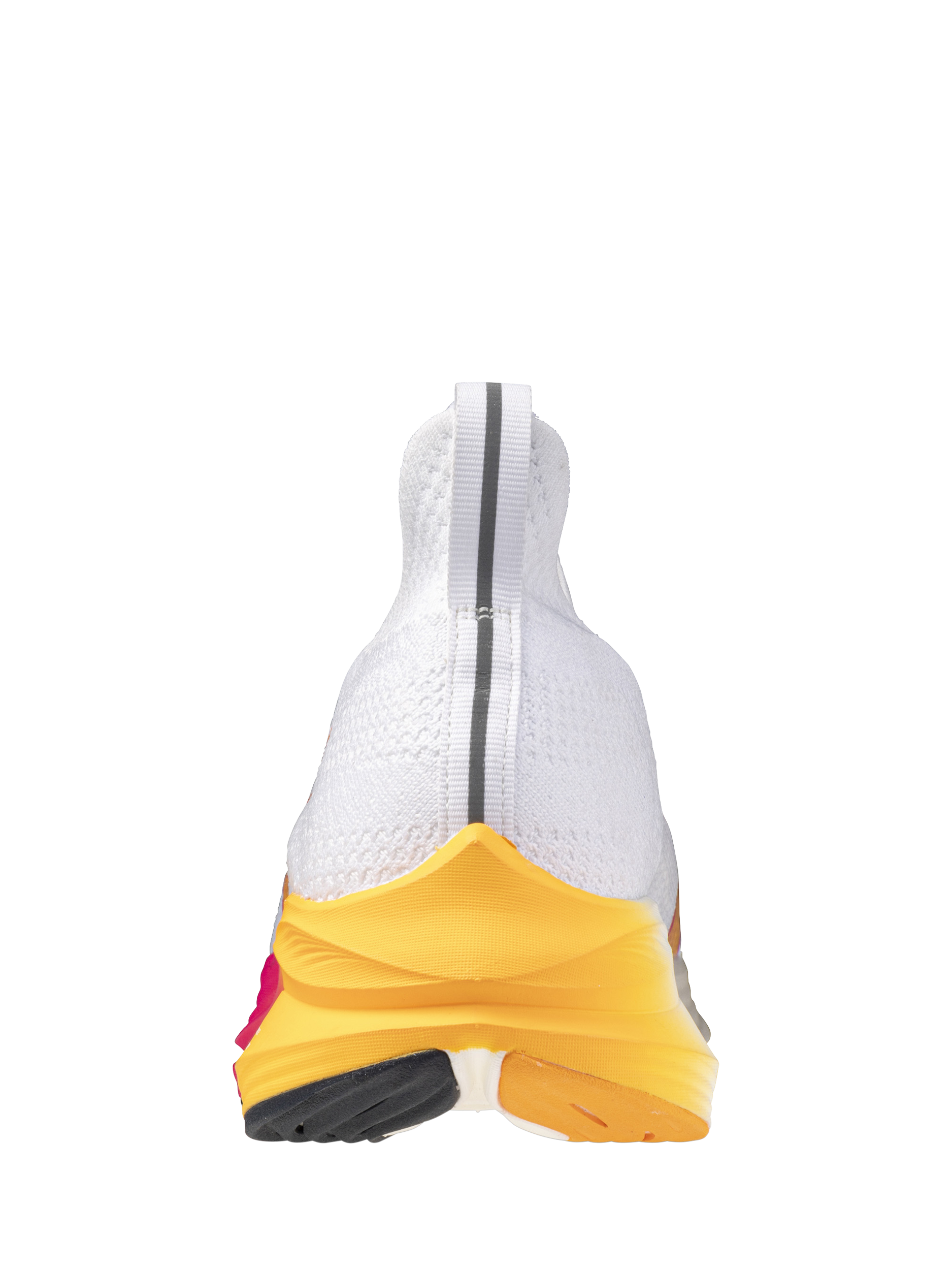 Product image 8 of 11, which shows Mizuno Neo Zen Running Shoes, White/Tang Orange, 4.5