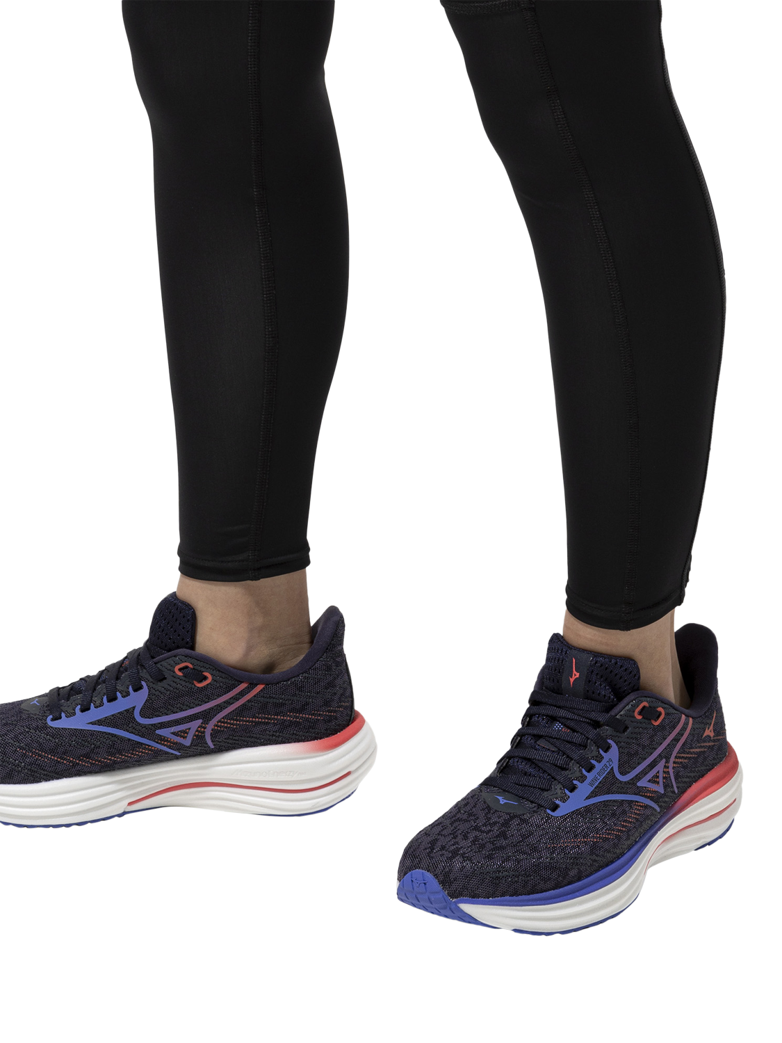 Product image 2 of 11, which shows Mizuno Wave Rider 29 Running Shoes, Odyssey Gray, 4.5