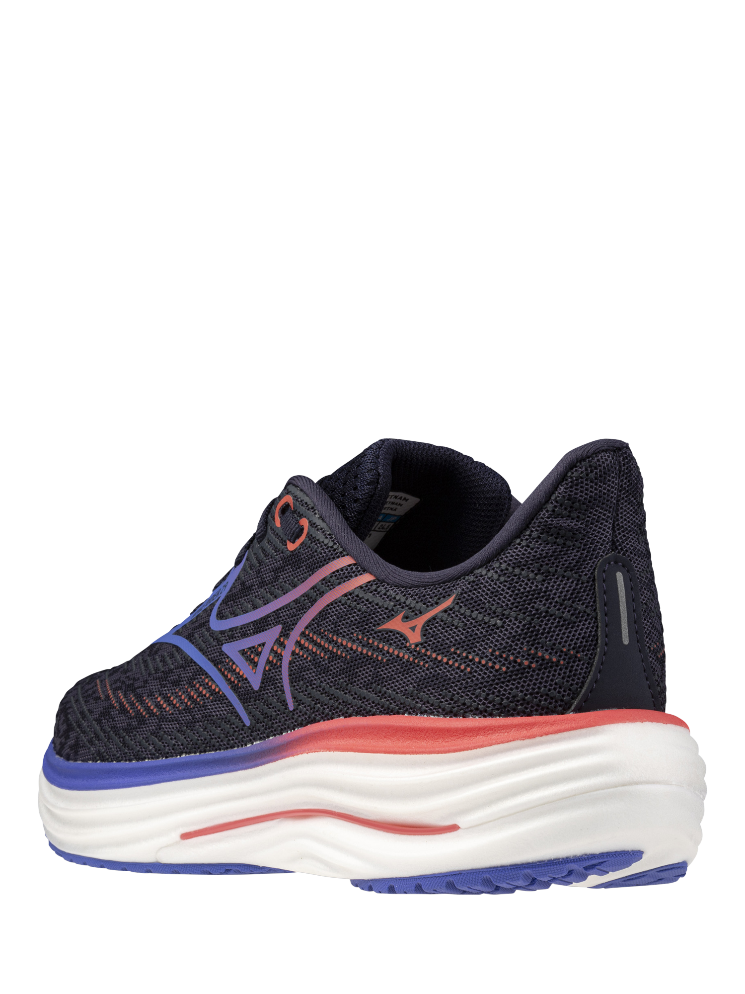 Product image 6 of 11, which shows Mizuno Wave Rider 29 Running Shoes, Odyssey Gray, 4.5