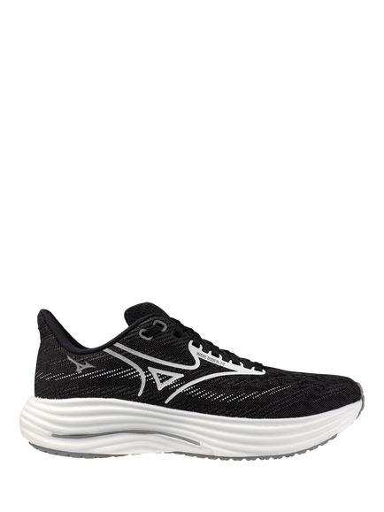 Mizuno Wave Rider 29 Running Shoes, Black Sand/White