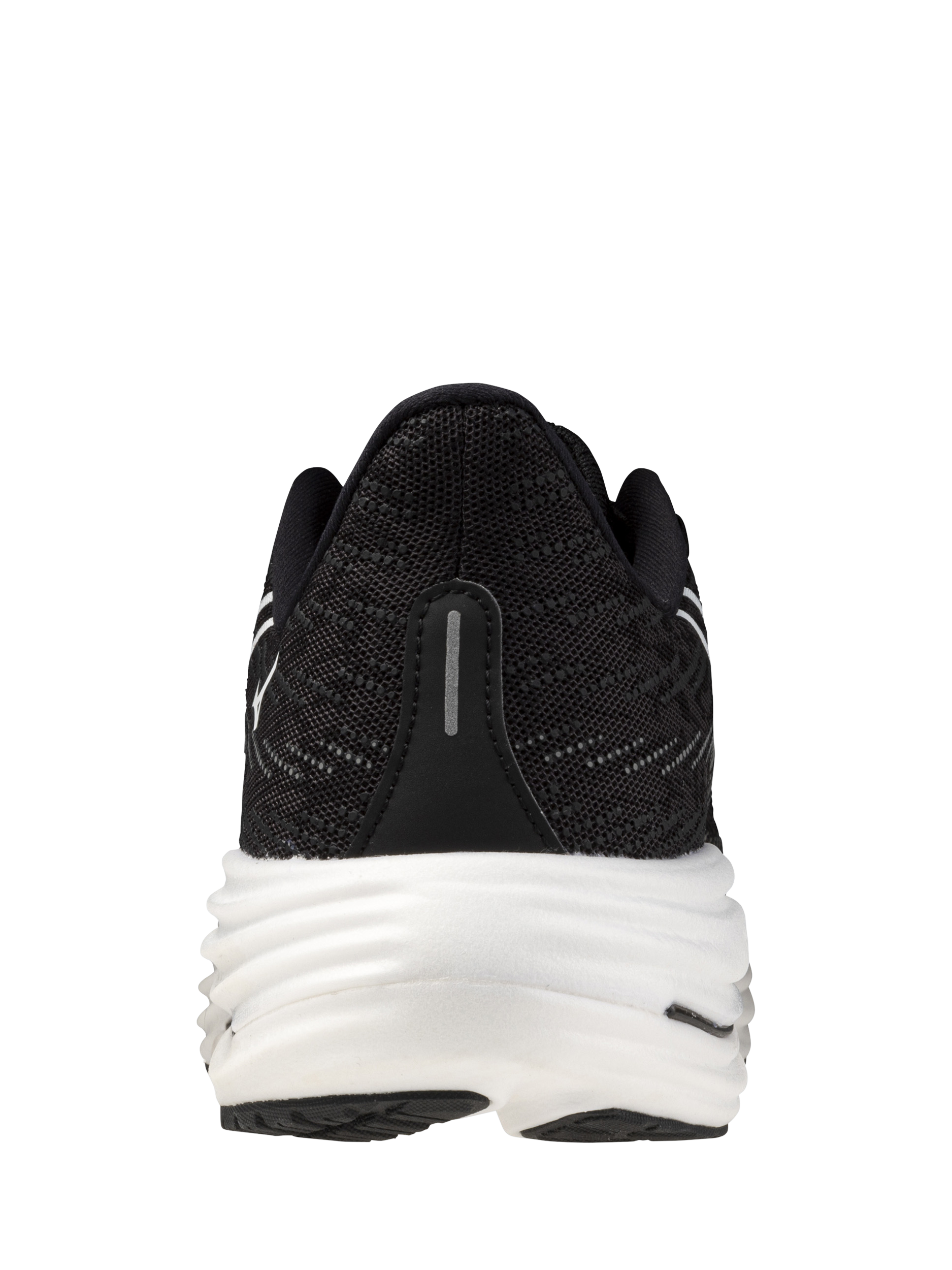 Product image 6 of 9, which shows Mizuno Wave Rider 29 Running Shoes, Black Sand/Shade, 7