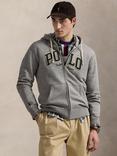 Polo Ralph Lauren Cotton Blend Full Zip Hoodie, Grey