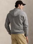 Polo Ralph Lauren Cotton Blend Full Zip Hoodie, Grey