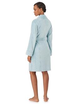 Ralph Lauren Lauren Ralph Lauren So Soft Long Robe - view 2, Blue