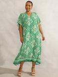 Live Unlimited Bandana Print Midi Dress