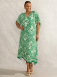 Live Unlimited Bandana Print Midi Dress