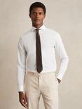 Reiss Storm Cotton Slim Fit Shirt, White