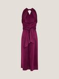 Monsoon Kids' Tia Halter Maxi Twist Prom Dress