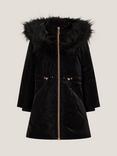Monsoon Kids' Faux Fur Hood Coat