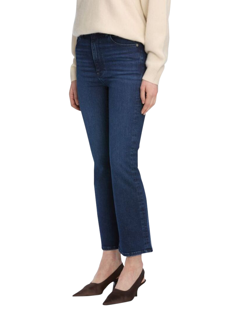 Product image 2 of 4, which shows FRAME The Reboot Cropped Jeans, Trick, 25