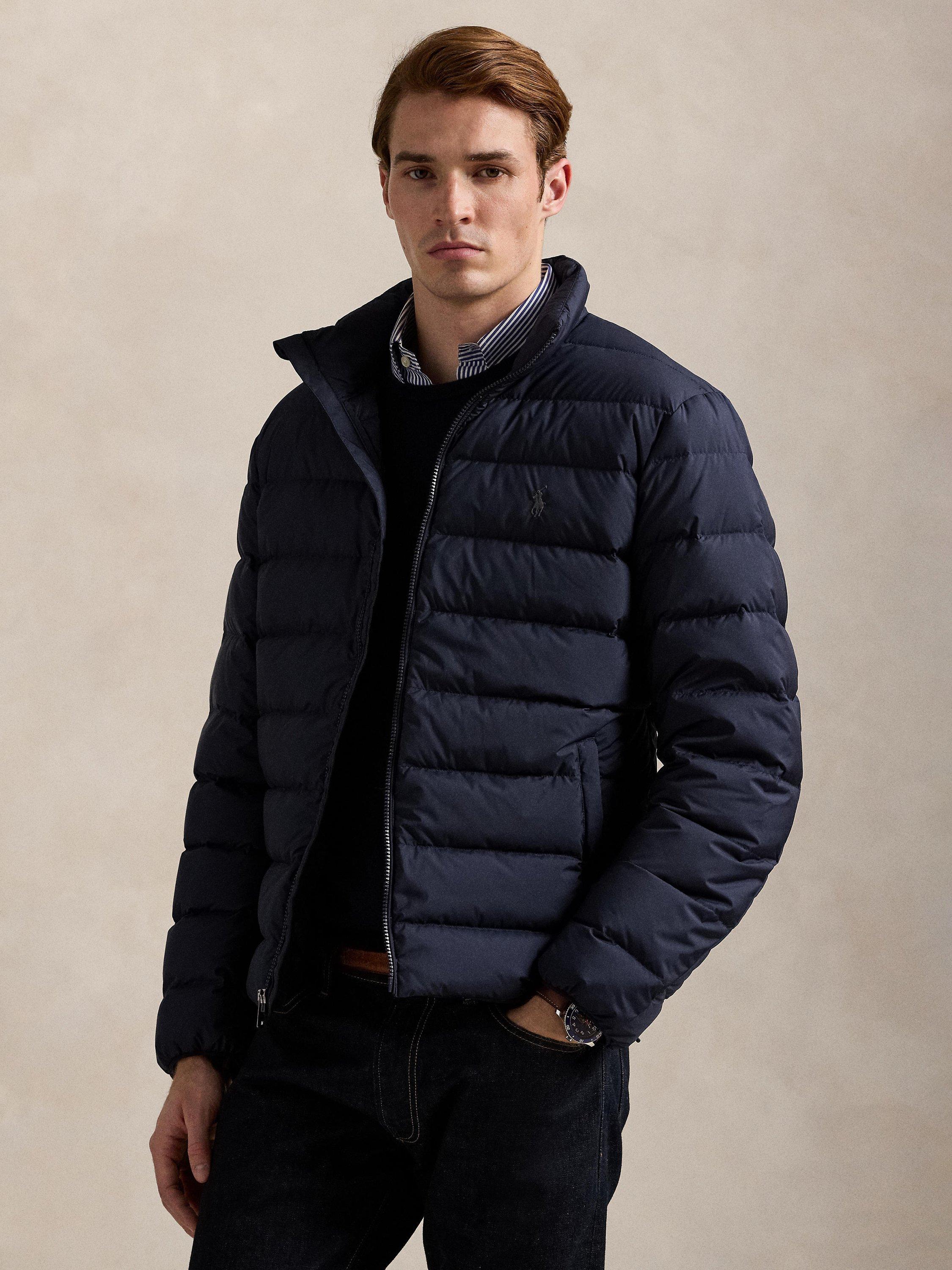 Product image 1 of 6, which shows Polo Ralph Lauren Puffer Jacket, Collection Navy, S