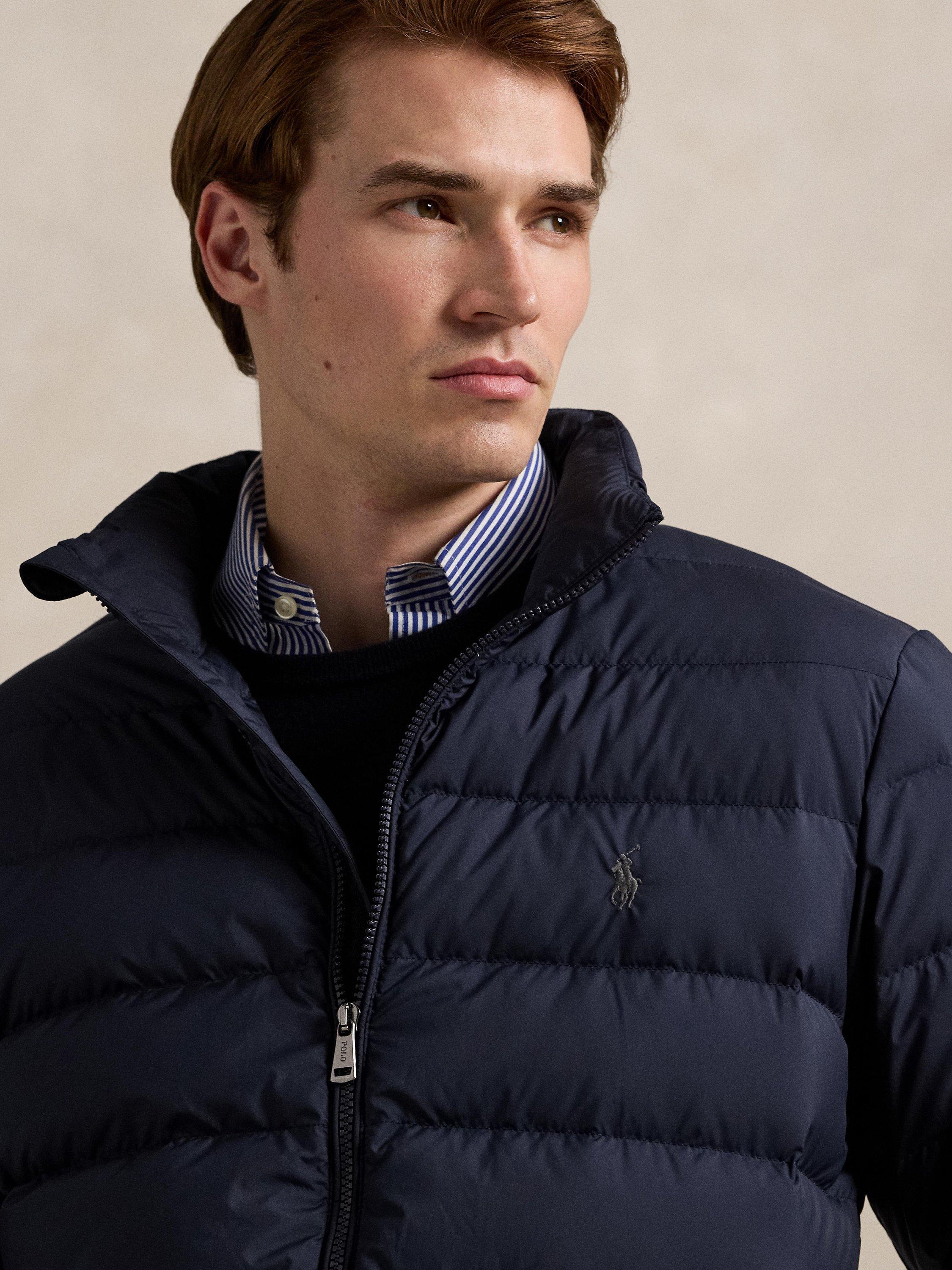 Product image 4 of 6, which shows Polo Ralph Lauren Puffer Jacket, Collection Navy, S