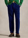 Polo Ralph Lauren Wide-Wale Corduroy Drawstring Waist Trousers, Hunter Navy