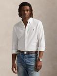 Polo Ralph Lauren Cotton Regular Fit Shirt, Latte Brown Heather
