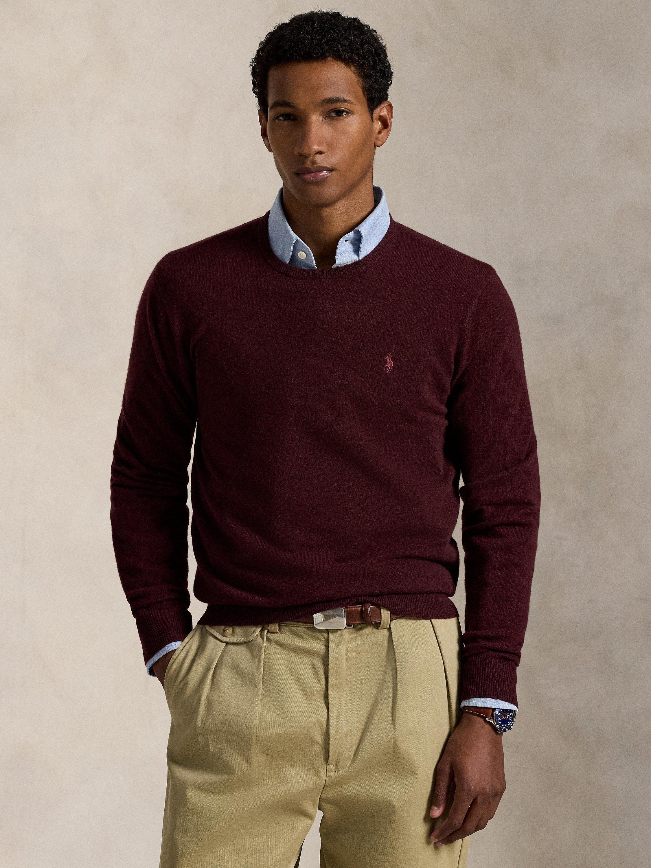 Polo Ralph Lauren Wool Crew Neck Jumper, Basic Forest