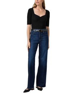 PAIGE Anessa Wide Leg Jeans, Duke Of York
