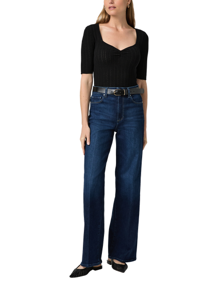 PAIGE Anessa Wide Leg Jeans, Duke Of York