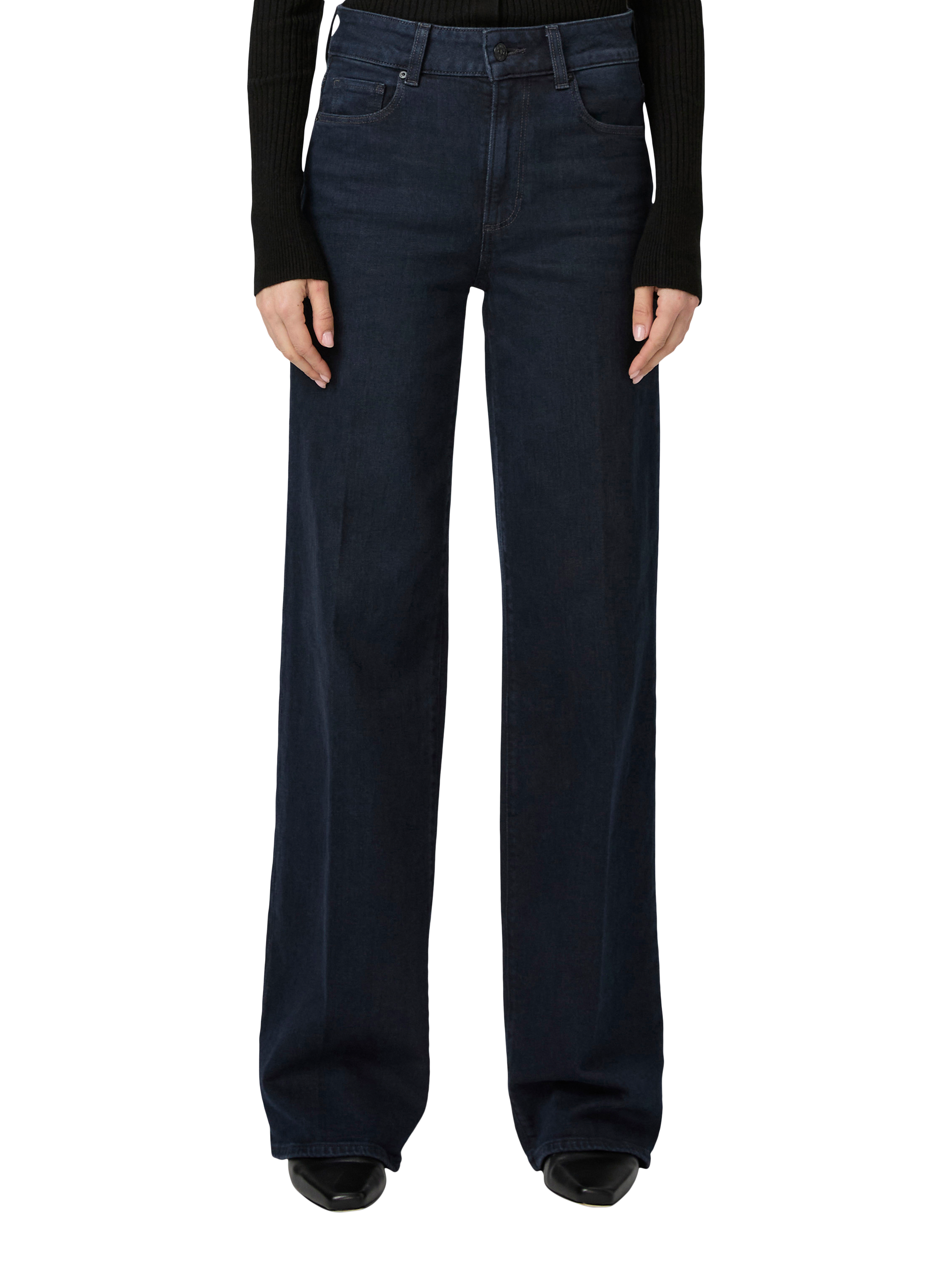 Product image 2 of 5, which shows PAIGE Sasha High Rise Wide Leg Jeans, Duchess, 24