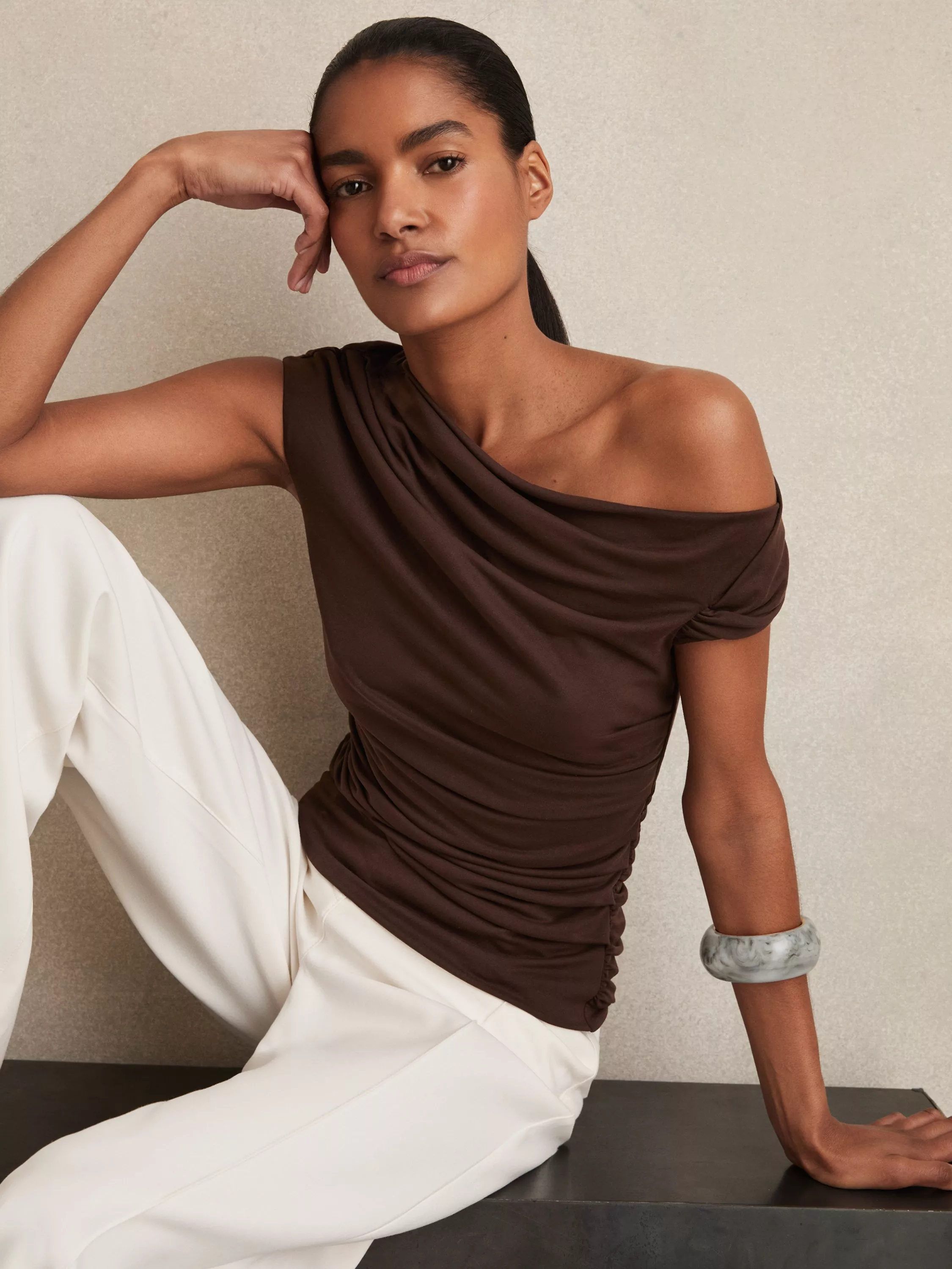 Women Ballet Wrap Top Yoga Pilates Wrap Shirt Long Sleeve