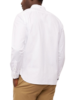 Dockers Slim Fit 2 Button Collar Oxford Shirt, White - view 2, White