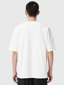 AllSaints Lover T-Shirt, Ashen White - view 2, Ashen White