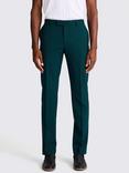 Moss X DKNY  Tailored Fit Wool Blend Suit Trousers, Green