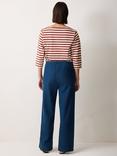 Jigsaw Relaxed Drawstring Joggers, Indigo