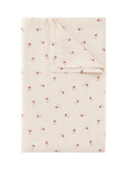 Piglet in Bed Posy Bud Floral Linen Cotton Blend Table Runner, Pearl
