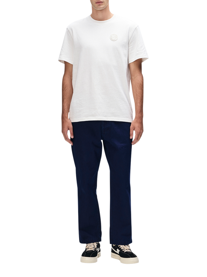 Product image 1 of 7, which shows Deus ex Machina Hank Overdye Denim Trousers, Indigo, 30R