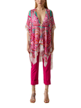 James Lakeland Swirl Print Kaftan, Pink
